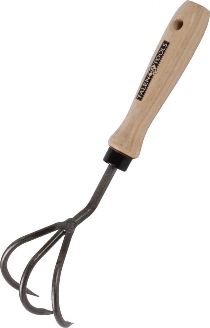Talen Tools - Handkrabber - Gesmeed staal - Professioneel - Essenhouten handvat