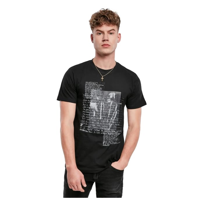 Mister Tee Tupac - Tupac Lyrics Heren Tshirt - 3XL - Zwart