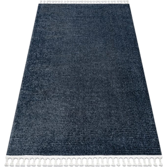 Kleden Rugsx Tapijt SEVILLA PC00B strips , prążki blauw 80x150 cm