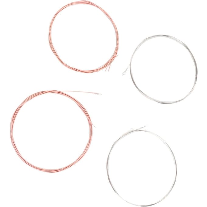 8-delige mandoline snarenset, assortiment, roestvrijstalen vervangende onderdelen, accessoires voor spelers white
