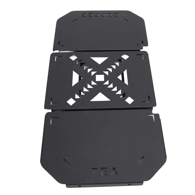 Tafelblad voor Stanley 9.4L Lunchbox Professionele Aluminiumlegering Draagbaar Campingtafelblad black