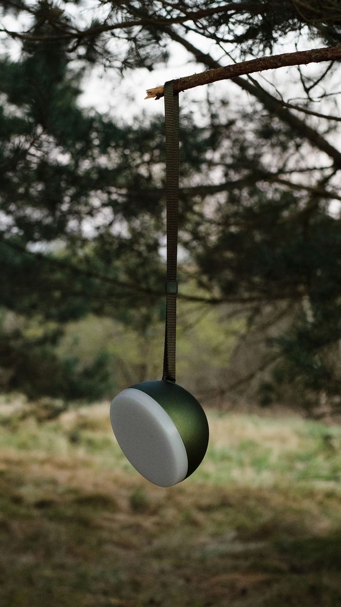 New Works Sphere Adventure Light Accu lamp - deep green
