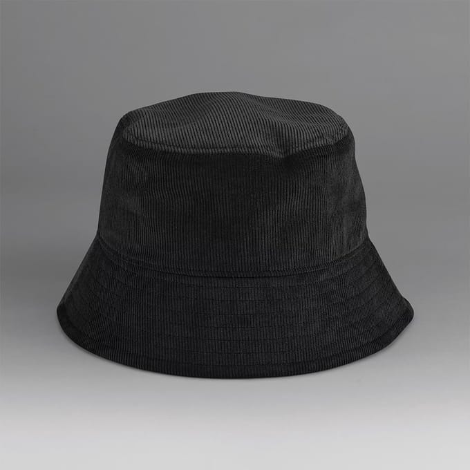 EarthAware® Organic Cord Bucket Hat - Black - S/M