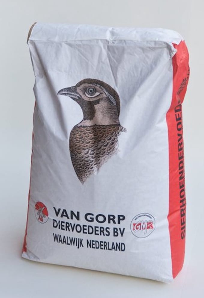 Van Gorp Kalkoenkorrel mest 20 kg Per stuk