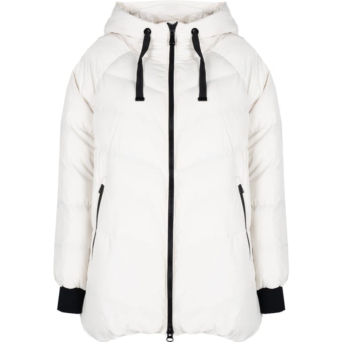 Geox jas Hoara Vrouw Wit