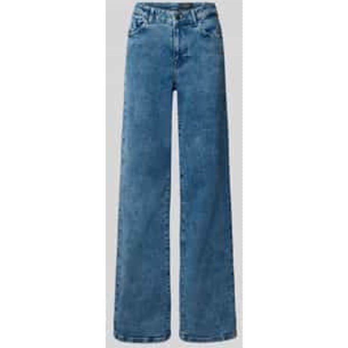 wide fit jeans van katoenmix model 'Myolanda'