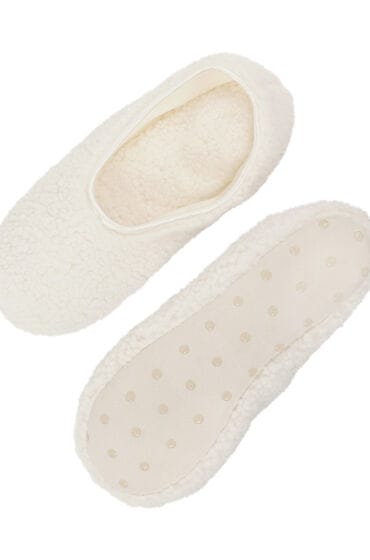 Hunkemöller Sloffen Violet Wit
