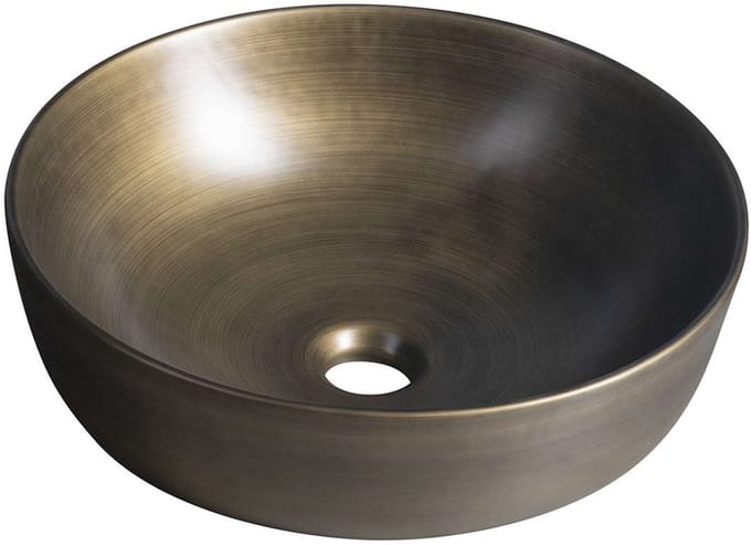 Sapho Priori - Waskom, diameter 42 cm, brons PI032