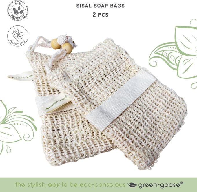 Nature Zeepzak - Gewassen Jute 2 stuks