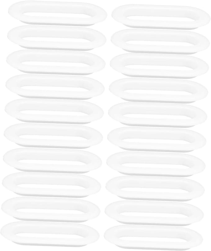 Box Handgrepen - Draagbeugels Verpakking - Verhuizen Opslag - Ergonomisch Ontwerp - 20 Stuks - Wit