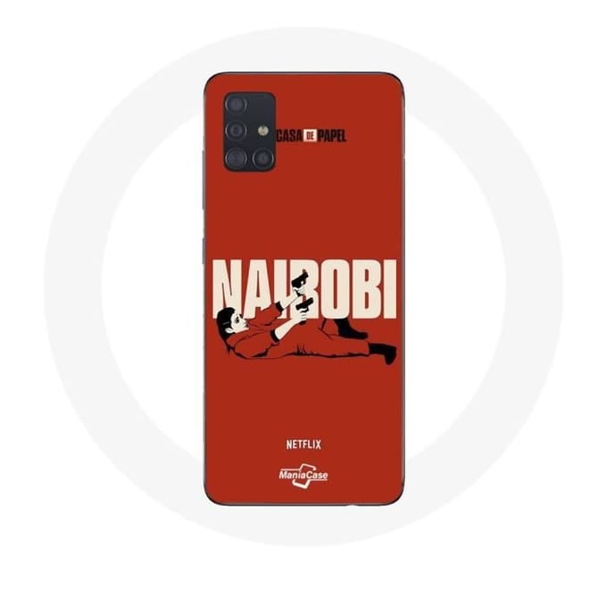 Coque - La casa de papier - Samsung Galaxy A51 - Souple - Rouge - Protection