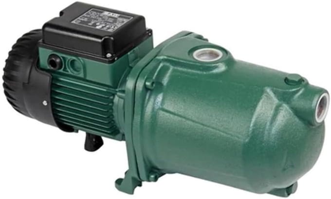 Centrifugaalpomp - Waterpomp - Water Verplaatsen - 1 kW Vermogen - 8 kg - Grijs