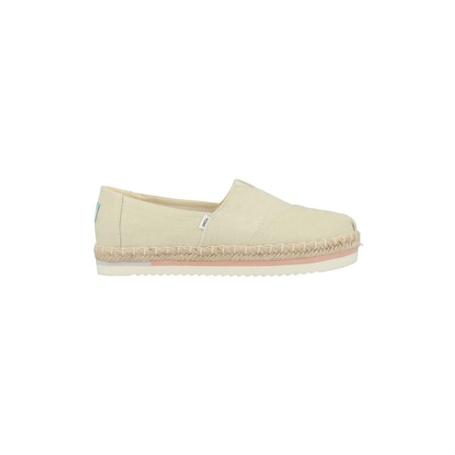Toms Alpargata Platform Rope Espadrilles - Dames - Beige - Maat 36