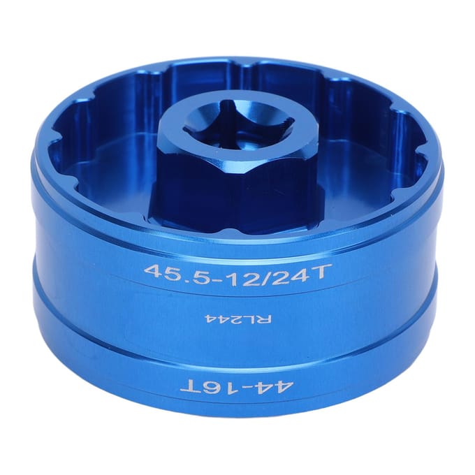 Trapasverwijderaar 44mm 45,5mm 16 24 Sleuven Dubbelzijdige Trapas Tool blue