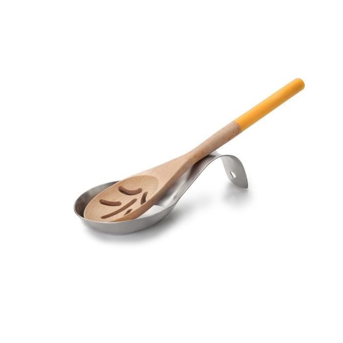 Lepelsteun - IBILI - 743700 - RVS - 22 cm - 10 cm - Zilver