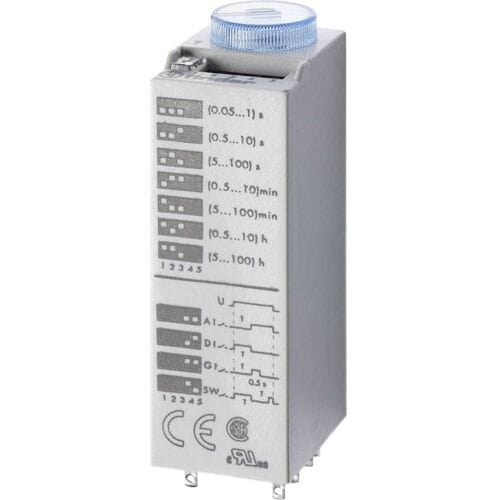 Finder 85.02.0.024.0000 Tijdrelais 85.02.0.024.0000 24 V/AC, 24 V/DC Multifunctioneel