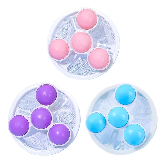 3 Stuks Push Bubble Wasmachinestukken Wasmachinestukken Multifunctioneel Geen Knoopvorming Wasmachine white