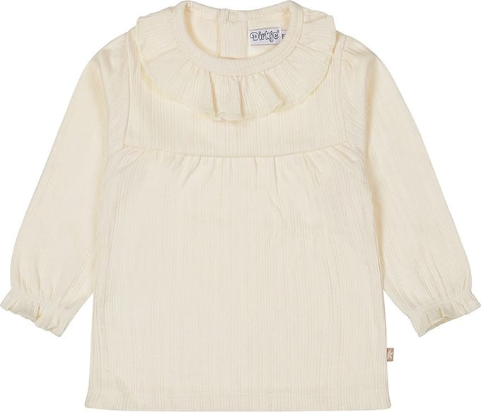 Dirkje Meisjes T-shirt - Off white