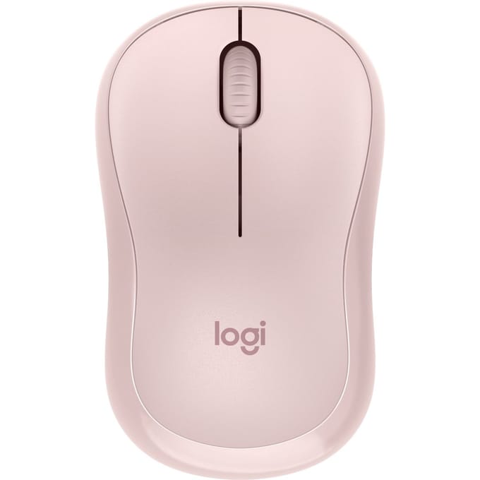 Logitech M240 Silent Bluetooth Mouse Rose - Muis - Optisch - 3 knoppen - Roze