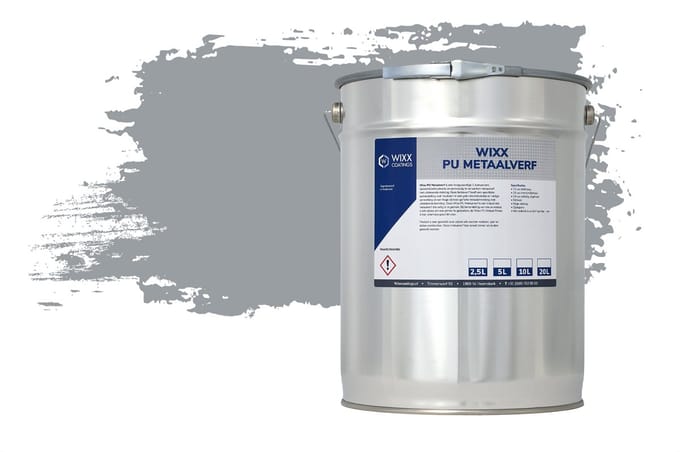 Wixx PU Metaalverf - 5L - RAL 7040 | Venstergrijs