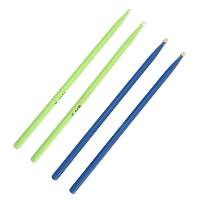 2 Paren 5A Drumstokken Esdoornhout Jazz Oefen Drumstok Vervanging Percussie Accessoires voor blauw