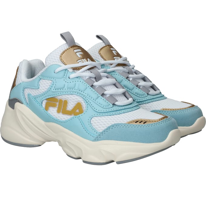 Fila Collene Logo Sneakers - Meisjes - Blauw - Maat:38