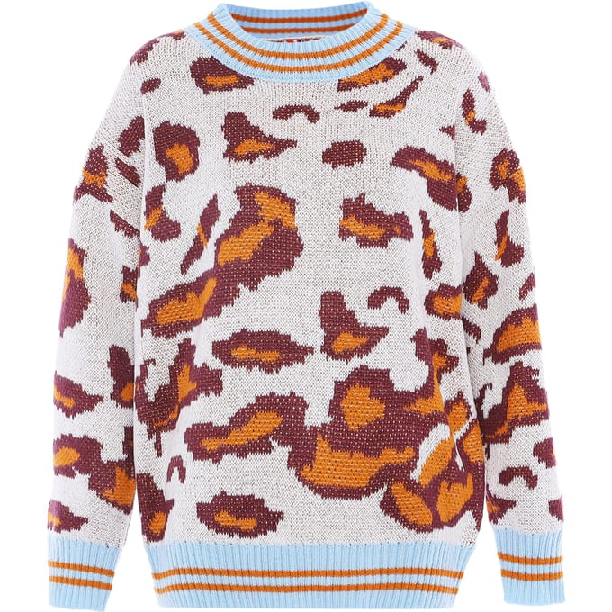 Mymo Jumper Dames WOL WITTE LEEUW