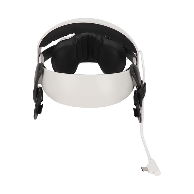 VR Hoofdband Verwijderbaar Verstelbaar Spons en ABS VR Hoofdband voor Oculus Quest 2 Entertainment MQ2 white