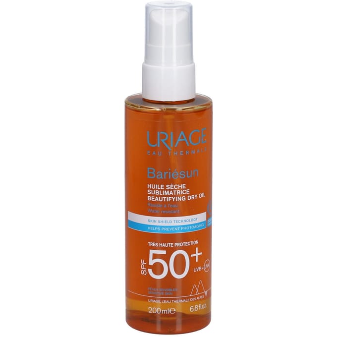 Uriage Bariésun Droge Olie SPF50+ 200 Etherische olie