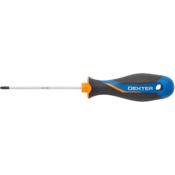 Dexter Torx Schroevendraaier - T10 - 80mm - Softgrip