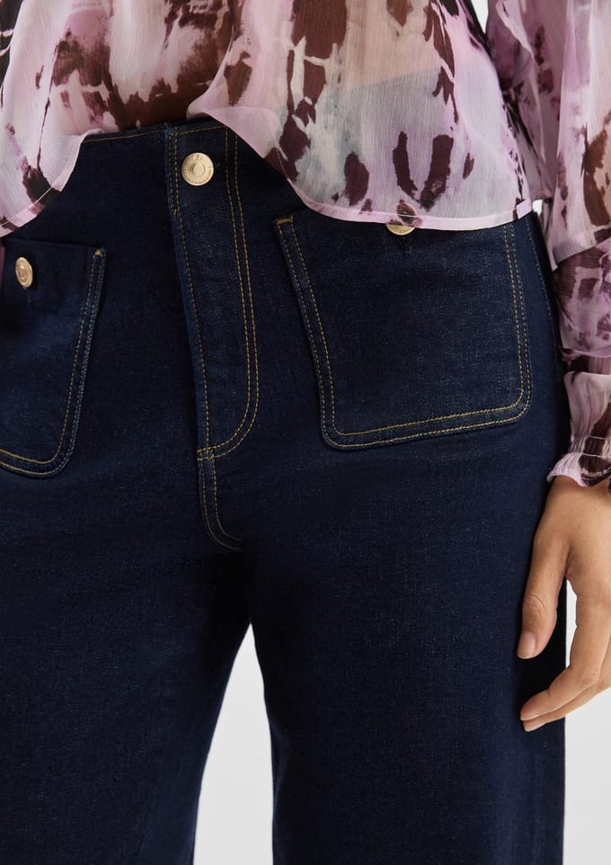 Q/S designed by - Dames jeans broek - Maat 42/32 - Vrouwen - Jeans - katoen