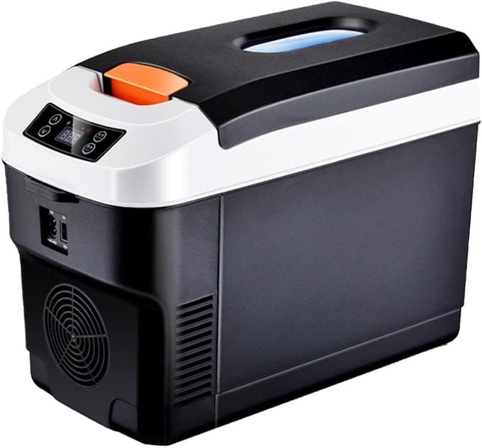Draagbare Koelkast - Auto Koelkast - Dranken Koelen - Compressor Koeling - 10 Liter - Zwart