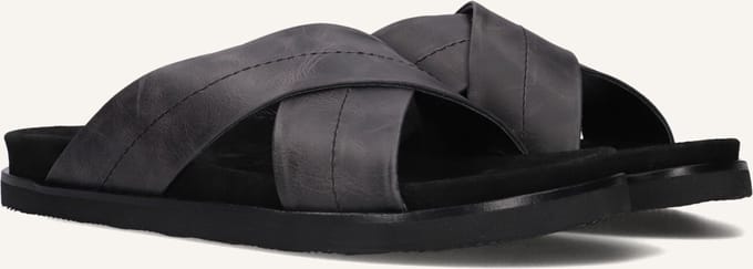 STEFANO LAURAN 26002 Slippers - Heren - Zwart - Maat 42