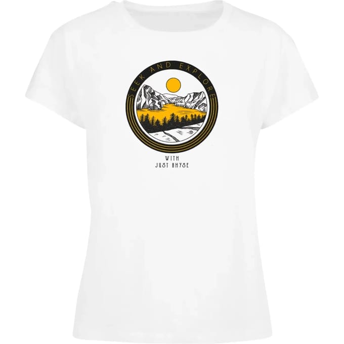 Dames-T-shirt Just Rhyse SeekAndExplore