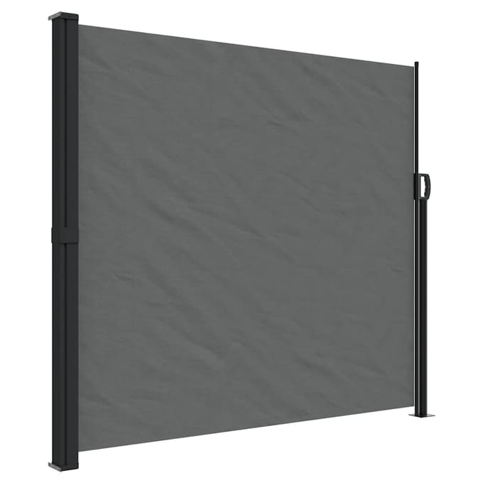 Vidaxl Markise Latérale Pliante pour Terrasse, Anthracite, 180 X 600 Cm