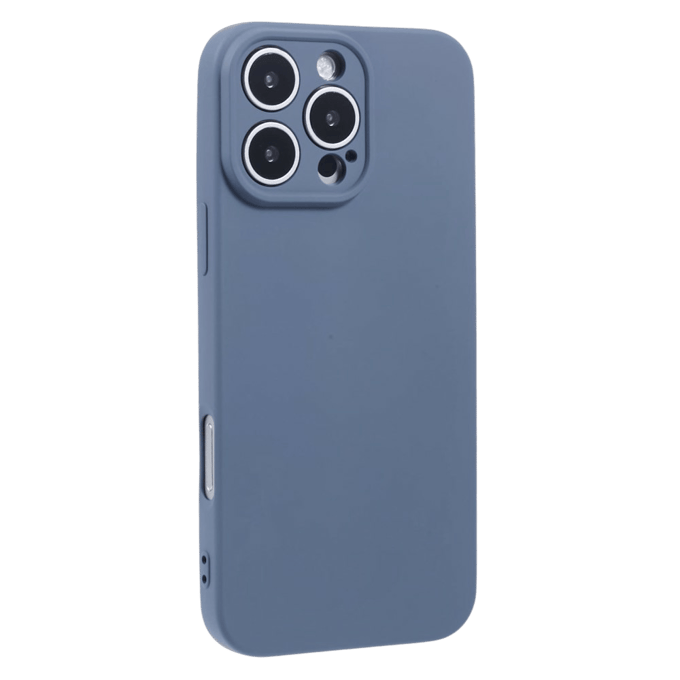 Mocaa Apple iPhone 16 Pro Max Lens Protection Hoesje Blauw