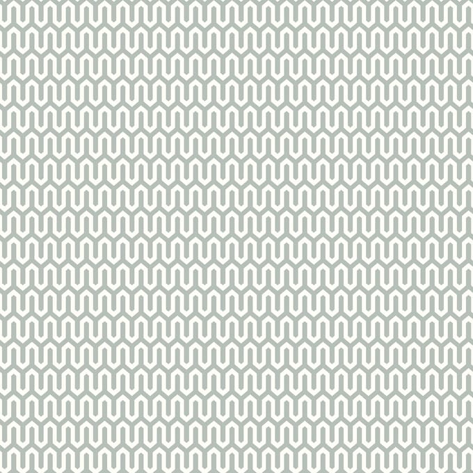 Boråstapeter Vliesbehang 1990 - Graphic - Grafisch Groen - 53cm x 10.05m