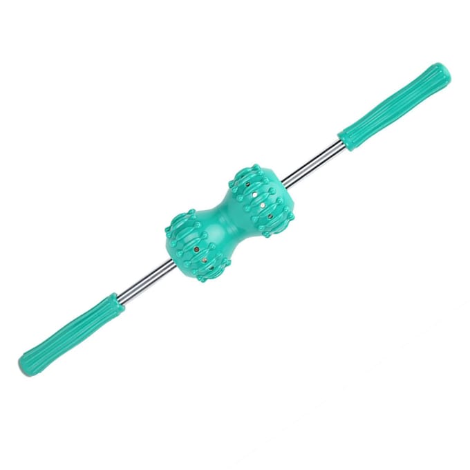Multifunctionele Magneet Massage Roller Rug Schouder Spierpijn Verlichting Acupressuur Roller Masseur blue