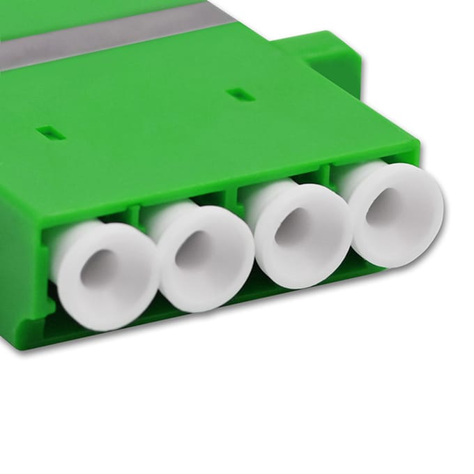 Qoltec glasvezeladapter LC/APC |   Quad |   Singlemode