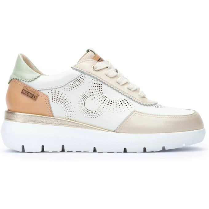 Pikolinos Sneaker Rueda W2A-6553C1 Wit Zand Combi