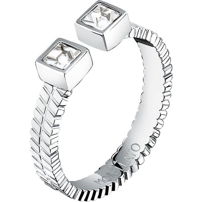 MORELLATO GIOIA SAVY3901 - 56 MM - STAINLESS STEEL RING MET KRISTALLEN 1 STUK