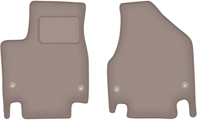 Beige voormatten voor: Chrysler Pacifica RU minivan (2016-)