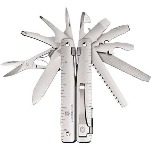 Victorinox Swiss Tool MX Clip - multitool - 26 fct. - openen 1 hand