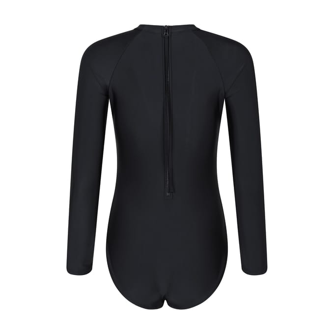 Mountain Warehouse Dames/Dames Sydney Eéndelig Zwempak Met Lange Mouwen (Zwart)