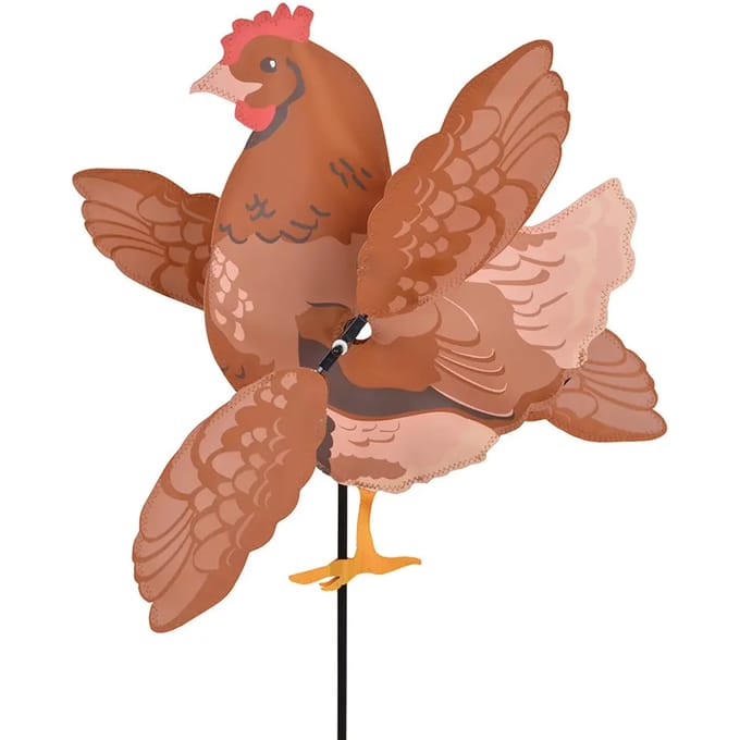 Windwijzer Premier Kites Whirligig Buff Chicken
