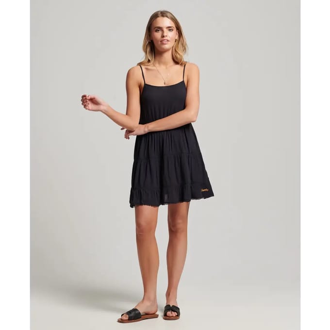 Superdry - Mini Beach cami-jurk - Dames - Jurken
