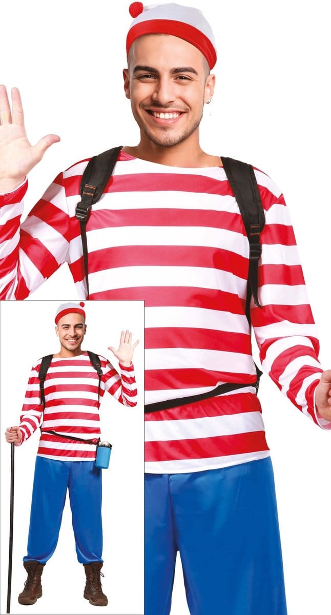 Waar is wally kostuum man