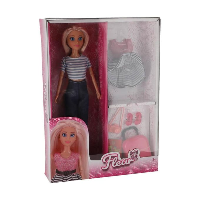Fleur tienerpop reis set met accesoires
