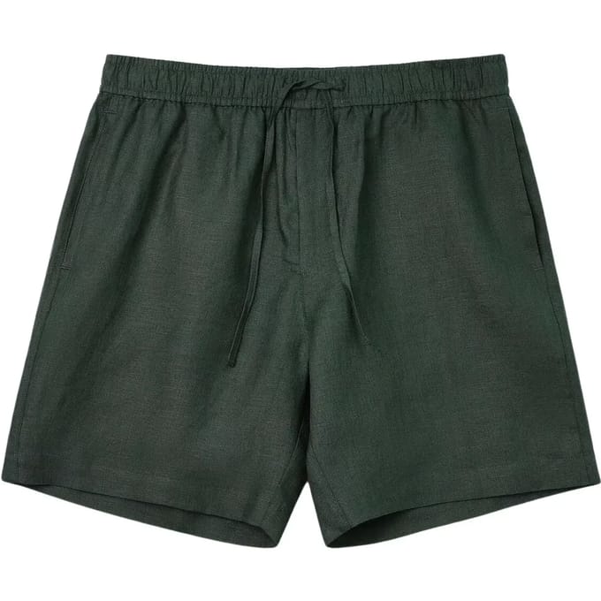 Linnen shorts met trekkoord The Resort Co