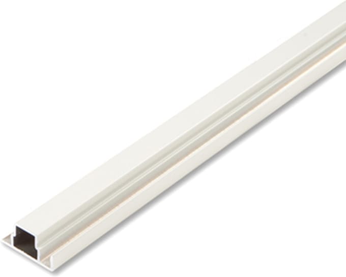 Horprofiel - Aluminium - Wit - L 100 Cm